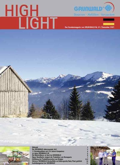 Highlight 51 - Ausgabe - Dezember 2021