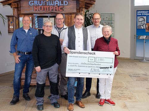 Grunwald spendet 7.900 Euro