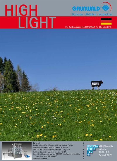 Highlight 40 - Ausgabe - März 2018
