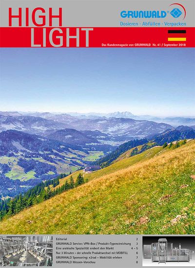 Highlight 41 - Ausgabe - September 2018